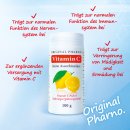 Original Pharno Vitamin C 100g Etikett